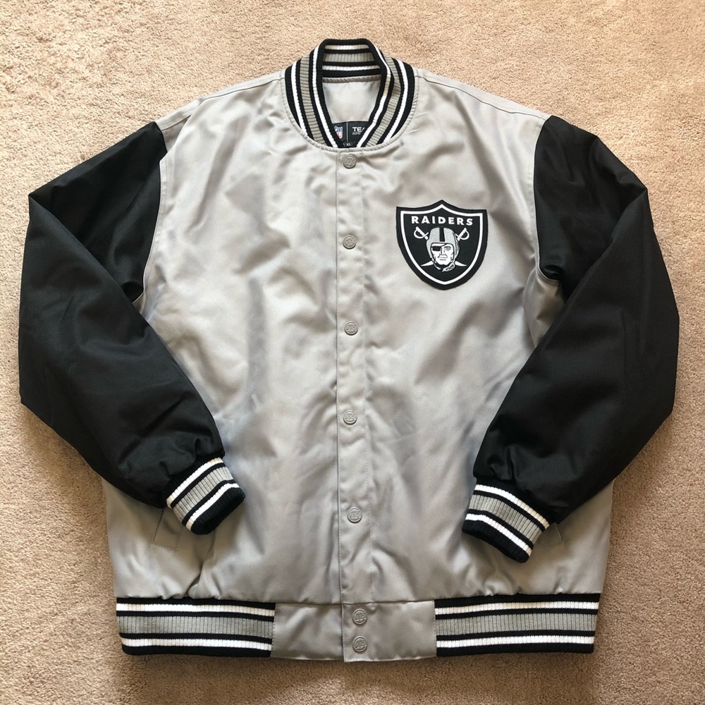 $NEW$ JH Design Las Vegas Raiders Twill Jacket XL